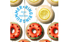 夏にぴったり☆「クリスピー・クリーム」“スイカのドーナツ”が可愛い
