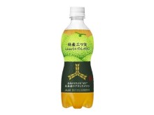 北海道産らいでんメロン果汁のみを使用した「特産三ツ矢」