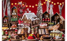 クリスマスマーケットの世界をスイーツで表現♡ヒルトン東京お台場のデザートブッフェが夢のよう！