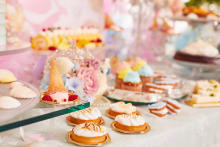青山セントグレース大聖堂内でスイーツ女子会♡人魚姫がテーマの華やかデザートブッフェが開催！