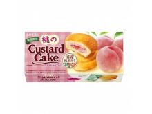ロッテから春限定「桃のカスタードケーキ」ほか発売