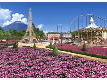 夏の“富士急”を彩る2万株の花畑！「ピンクガーデン」開催