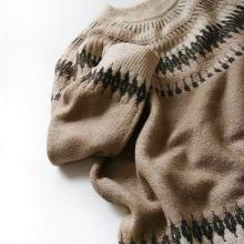 しまむらの“ノルディック柄セーター”が最高にかわいい。優しいブラウンカラーは高見えしすぎる…と話題なんです