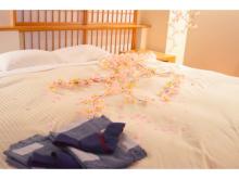 部屋の中でもお花見！京都嵐山のホテルに「桜のデコレーションルーム」登場