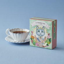 ネコ好きさんにはたまらにゃい♡Afternoon Teaから、ネコデザインがキュートな秋限定お茶とお菓子が登場