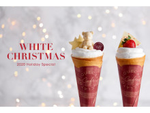 「gelato pique cafe」ホリデーシーズン限定のクレープ＆ソフトクリーム