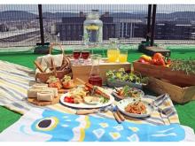 都ホテル 京都八条の解放感溢れる屋上で“ピクニックランチ”を楽しもう！