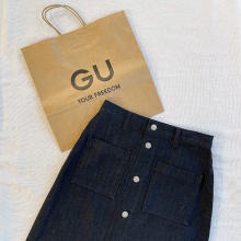 【GU】細見えが叶うデニムスカートも1500円以下！“期間限定プライス”のお買い得アイテムを3つピックアップ