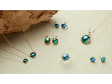 神秘的でビビットな青緑色の美しさ！アワビ真珠の新作コレクション「Abalone」発売