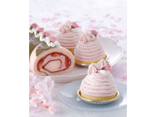 パティスリー キハチから桜の季節限定のモンブランとロールケーキが登場！