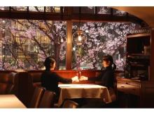 銀座の隠れたお花見スポット！西銀座デパートのレストランで桜の見える席の予約受付中