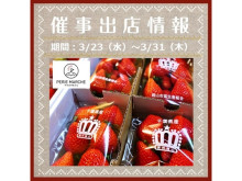 千葉県産いちごを販売！ペリエ西船橋で期間限定催事『ペリエマルシェいちご祭り』開催