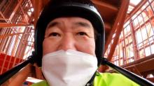 57歳・温水洋一、東京タワーの外階段・約600段に挑戦　言葉少なめに意気込み