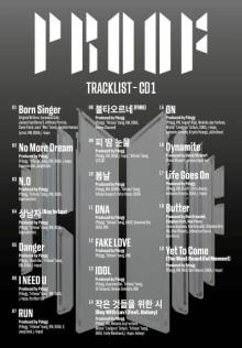 BTS、新アルバム最初のトラックリスト公開　歴代リード曲を網羅した「BTS年代記」に