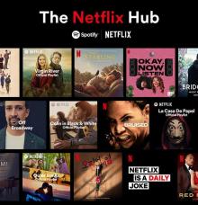 Netflix作品の音楽をSpotifyで楽しむ「Netflix Hub」日本語で提供開始