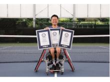 車いすテニスの国枝慎吾選手が、新たに3つのギネス世界記録に認定！