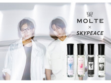 大人気ユーチューバー「スカイピース」とのコラボレーション香水MOLTEが全国発売