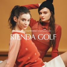 ゴルフはしたことないけど、ゴルフウェアは着たい！RIENDA GOLFの秋冬コレクションがかわいすぎ…