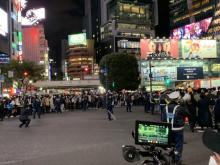 渋谷、大混雑　3年ぶり行動制限なしのハロウィーン