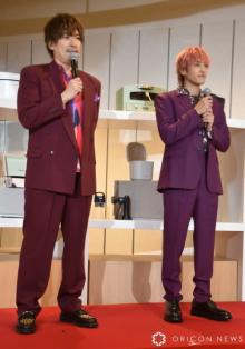 EXIT、紫スーツでキメる「松陰寺さんイメージで」　“時を戻そう”ボケ不発で照れ笑い