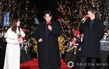 橋本環奈＆中川大志、交際報道後公の場で初共演　クリスマスムードのレッドカーペットで笑顔のかけあい