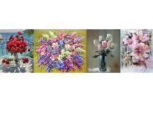 思い出の花束を画家が描き下ろすNFTアートへ。花束アートのオーダー権利を販売