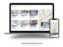現在地や特徴から全国のコワーキングスペースを簡単検索！「コワーキングハブ」公開