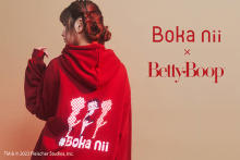 「Boka nii」が、世界中を魅了する“ベティーちゃん”と夢のコラボ！ラフなロンT×甘めプリントがツボなんです