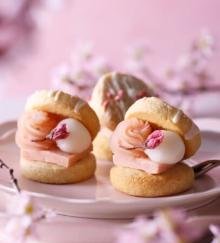 BAKERS gonna BAKEに桜といちごの春が到来。ふんわり桜が香るスコーンサンドはお花見に持って行きたい！