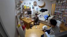 広瀬すず、サンシャイン池崎の自宅を訪問　一緒に暮らす保護猫“のりしお”たちと交流