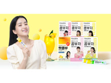 女優キムテリさんを広告モデルに起用。飲む発酵ドリンク「コンブチャ」が日本初上陸