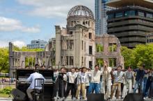 AI、広島から世界へ平和へ願い　G7サミット開催地で「アルデバラン」など大合唱