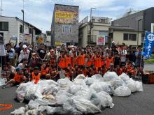 【東京都大田区】回収したゴミの総量は84.3㎏！「負けられないゴミ拾いがある」イベント開催報告