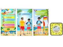 Snapchatが、ビーチの安全を啓発する事前学習型AR体験レンズを発表！