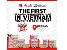 ベトナム初、約250面設置のカプセルトイ専門店がホーチミン高島屋3階にオープン！