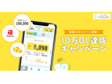 ポイ活アプリ「当たる歩数計TOKUPO」が、プレゼントが当たるキャンペーンを実施！