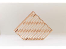 【岡山県真庭市】木空間を自在に生み出す木材「BeLIN」リニューアル、空間づくりを提案する展示を開催