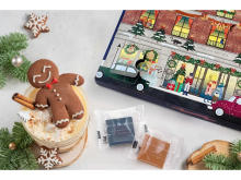 カラフルな絶品チョコが25枚入ったクリスマスカウントダウンカレンダー、数量限定販売