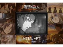 TVアニメ『進撃の巨人』の数量限定メタルアート作品第2弾登場！初回受注販売受付中