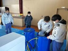 【石川県七尾市】水ingが断水下でシャワー浴を実現するポータブル水再生システム「WOTA BOX」1台を提供