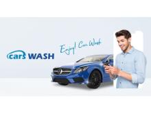 いつでもどこでもおトクにキレイなスマート洗車「cars WASH」のサービス開始！