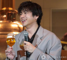 山田裕貴、午前中からビールぐびぐび「最高…！」　醸造初体験で早くも“貫禄”「麦芽の声に耳を傾けた」