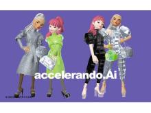 未来のファッションブランド「accelerando.Ai」からZEPETOアバター向け新アイテム登場