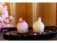 【静岡県熱海市】熱海パールスターホテルのおひなさまケーキとひな人形飾り。4月3日まで