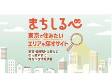 【東京都】家賃や最寄駅などのデータを搭載！住みたい街を探せるサイト「まちしるべ」がオープン
