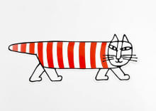 陶芸家リサ・ラーソンさん死去　92歳　赤白の猫『マイキー』など日本でも人気