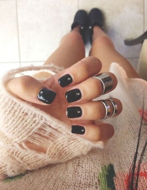 12 Beautiful dark nail polish ideas | Glam Radar