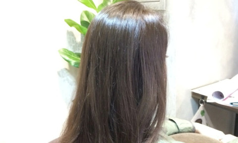 2015冬♡トレンドカラーな髪色『カーキグレージュ』の“ツヤ感＆透明感”が素敵すぎる…！
