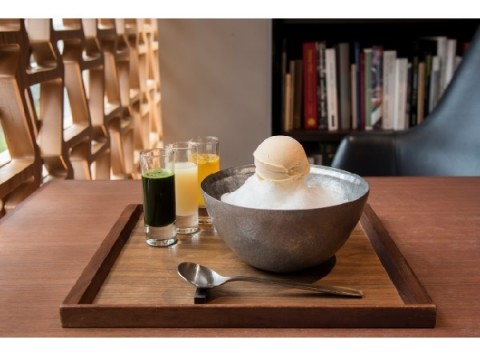 軽井沢の天然氷を使ったレクサスカフェのかき氷☆自家製アイスと極上シロップで贅沢カスタマイズ