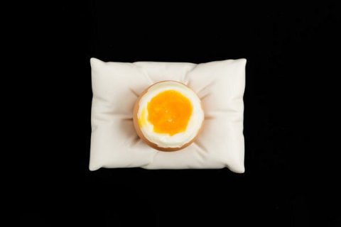 egg pillow cup